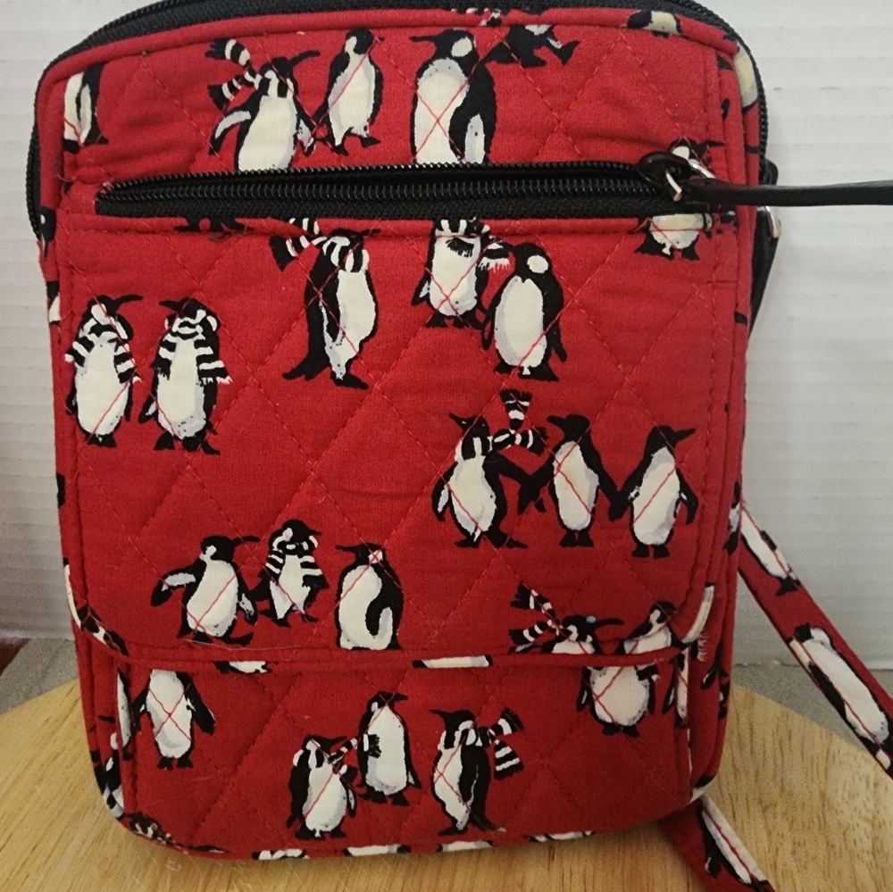 Vera Bradley Small Cross Body Penguin Purse